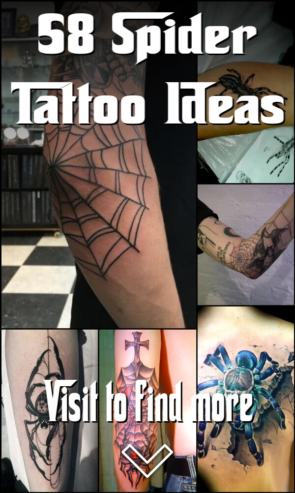 58 Spider Tattoo Ideas