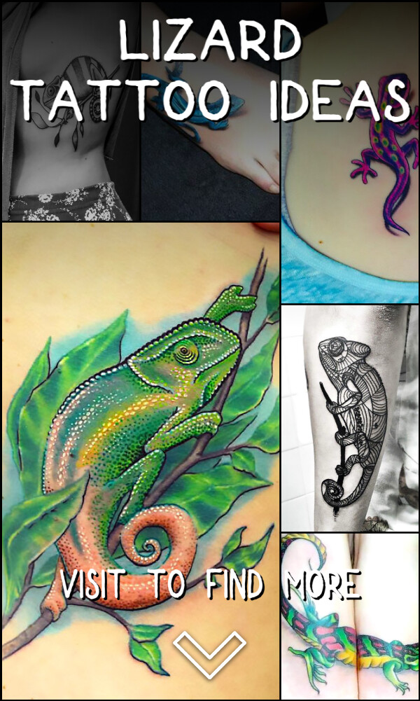 41 Lizard Tattoo Ideas