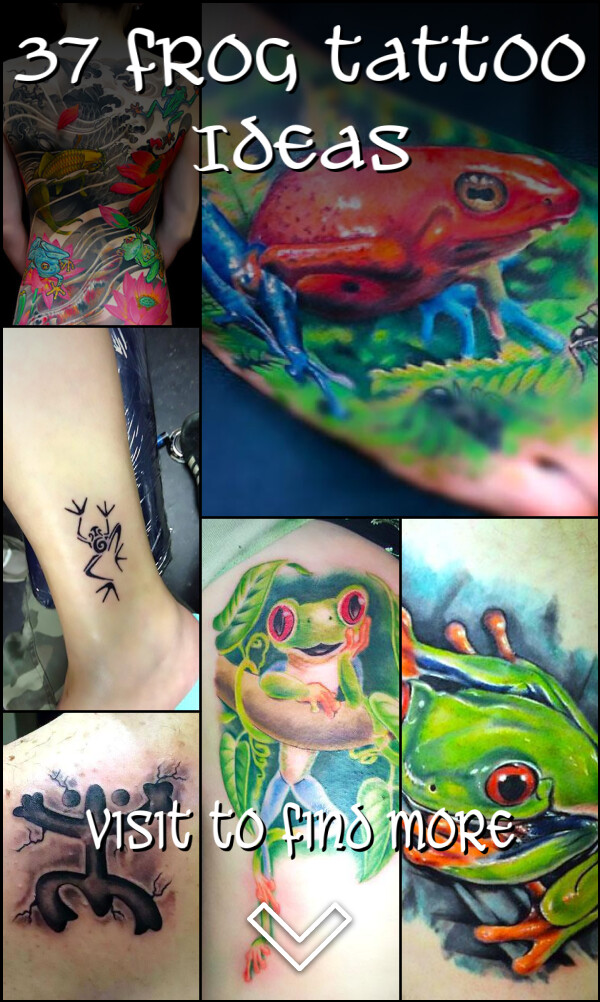 37 Frog Tattoo Ideas