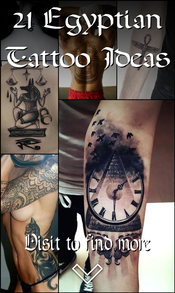 21 Egyptian Tattoo Ideas
