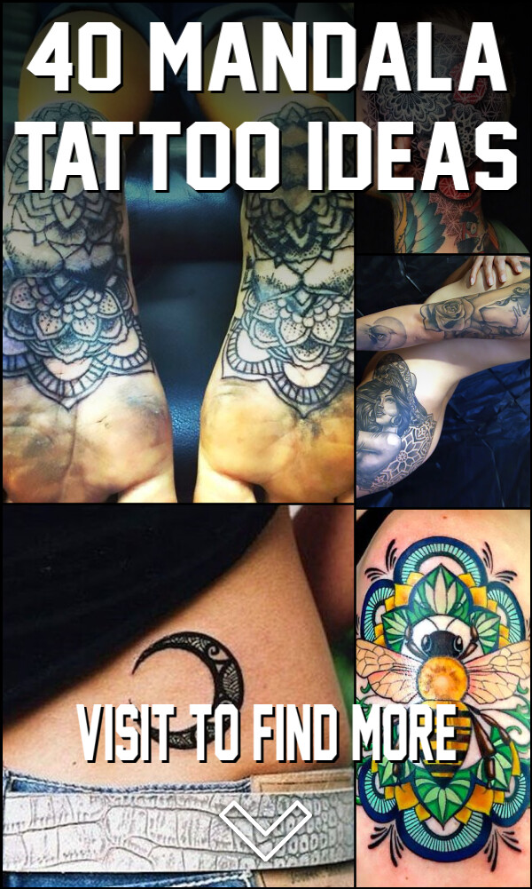 40 Mandala Tattoo Ideas