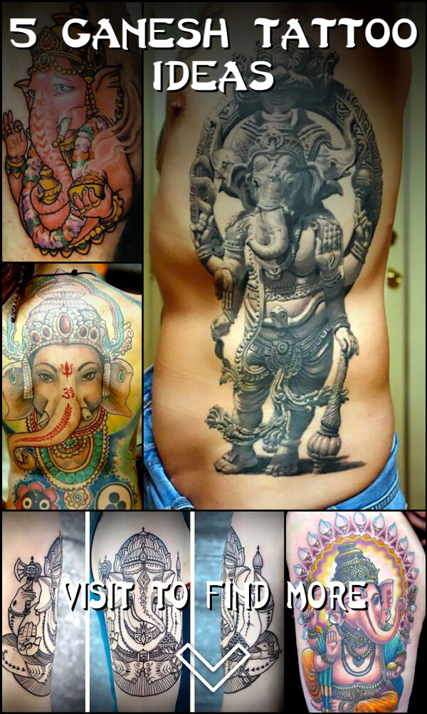 5 Ganesh Tattoo Ideas