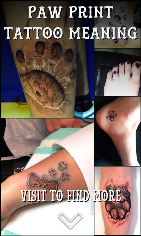 Paw Print Tattoo Meaning