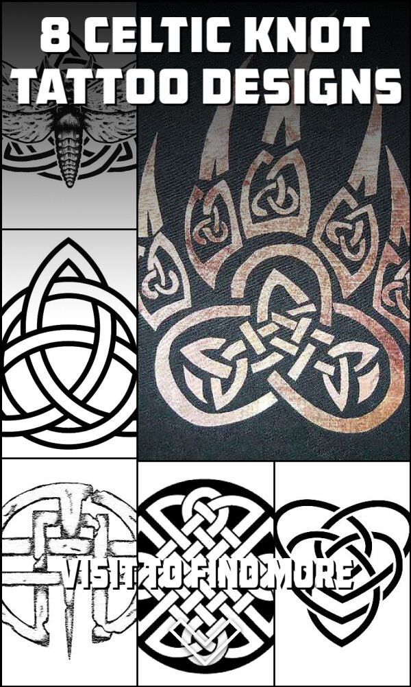 8 Celtic Knot Tattoo Designs