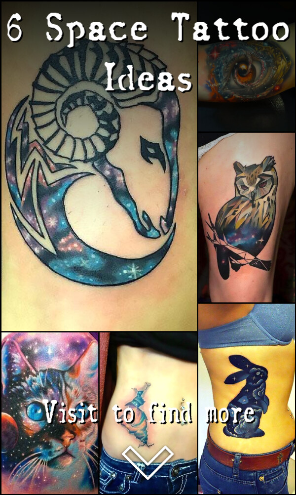 6 Space Tattoo Ideas