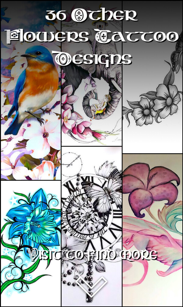 36 Other Flowers Tattoo Designs
