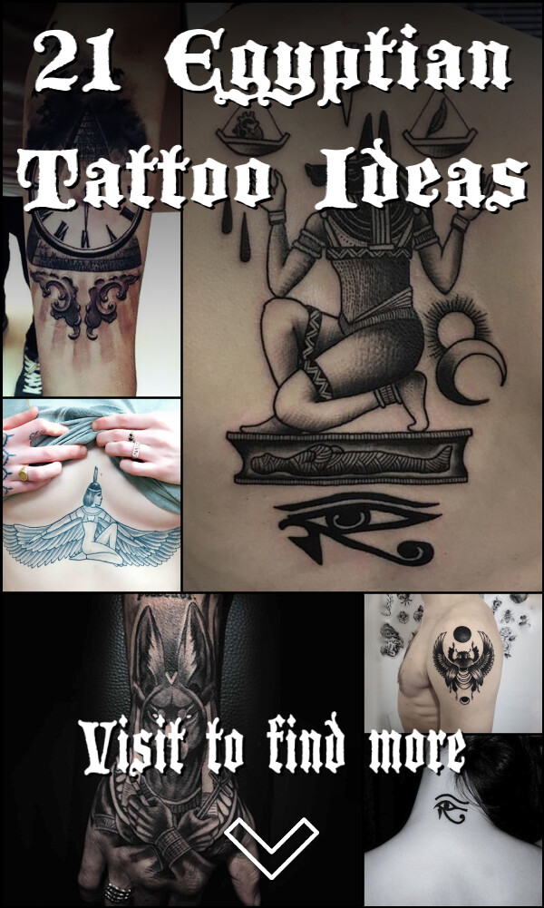 21 Egyptian Tattoo Ideas