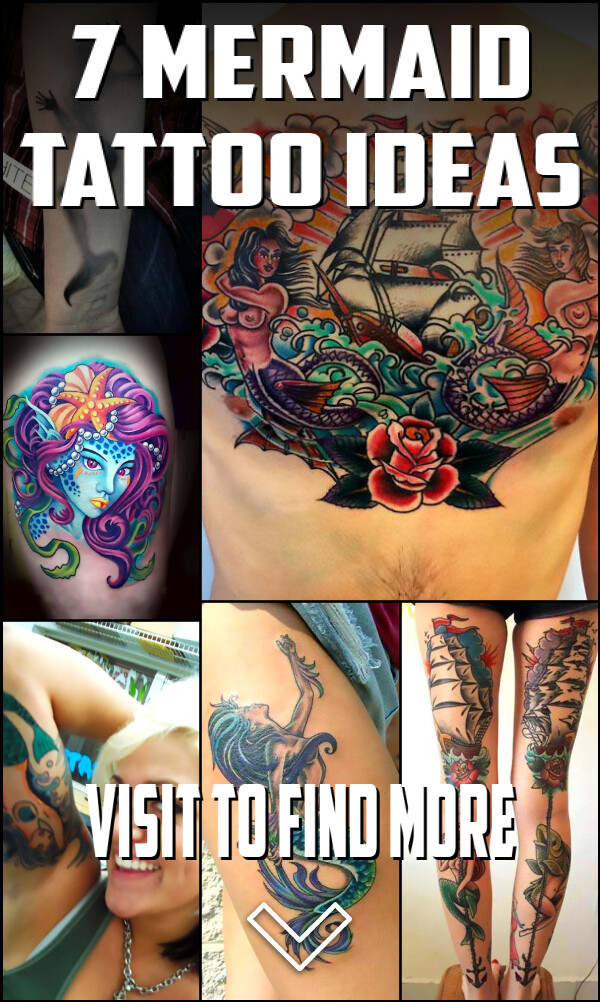 7 Mermaid Tattoo Ideas
