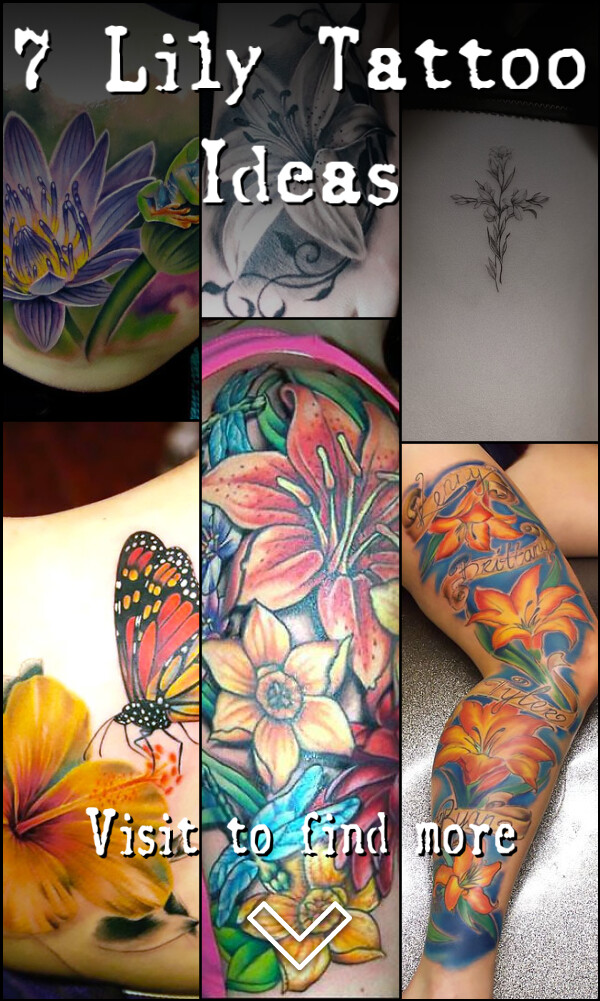 7 Lily Tattoo Ideas
