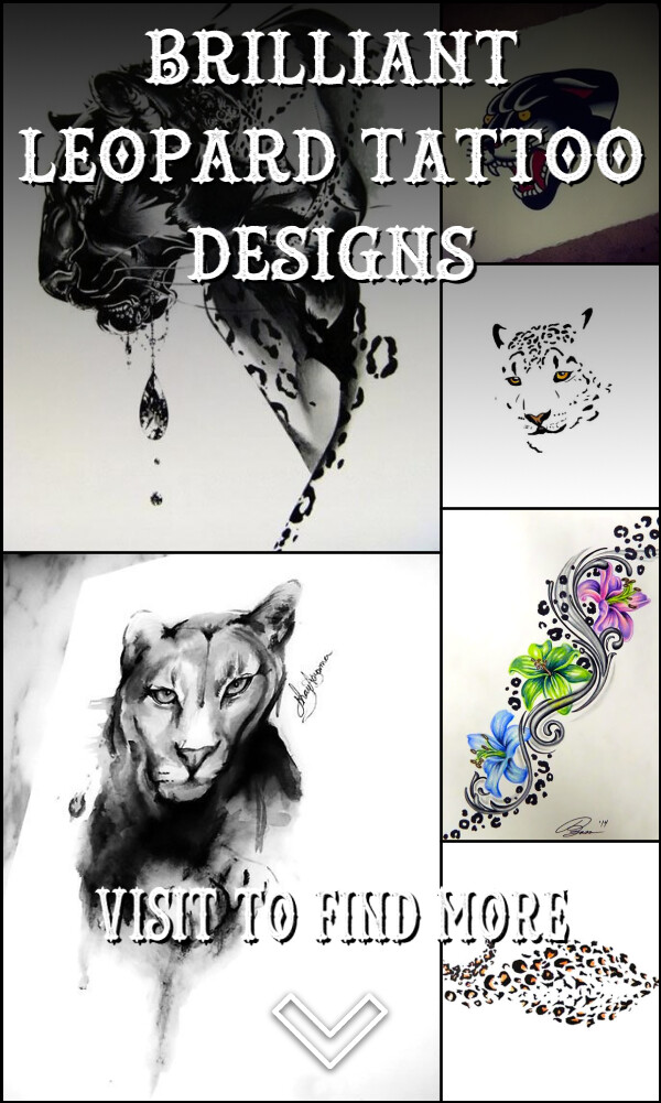 17 Brilliant Leopard Tattoo Designs