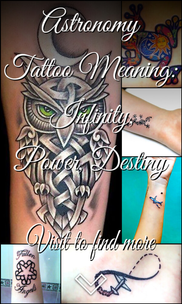 Astronomy Tattoo Meaning: Infinity, Power, Destiny