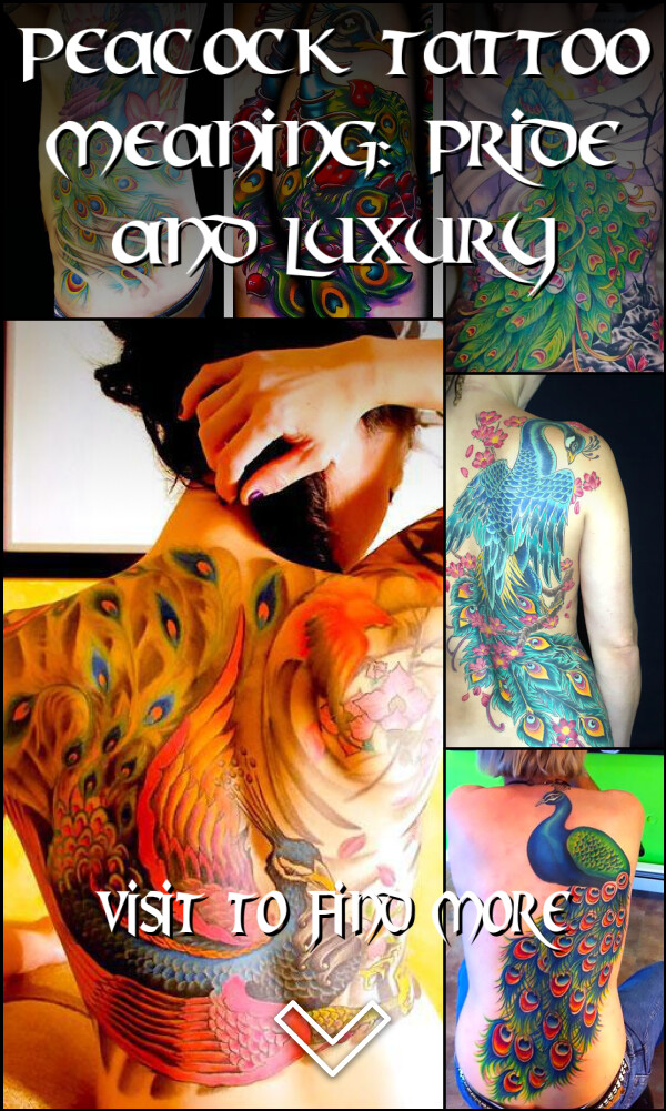 Peacock Tattoo Meaning: Pride and Luxury