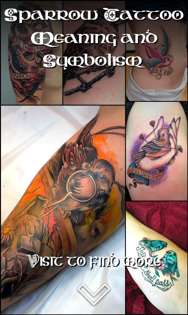 Sparrow Tattoo Meaning and Symbolism