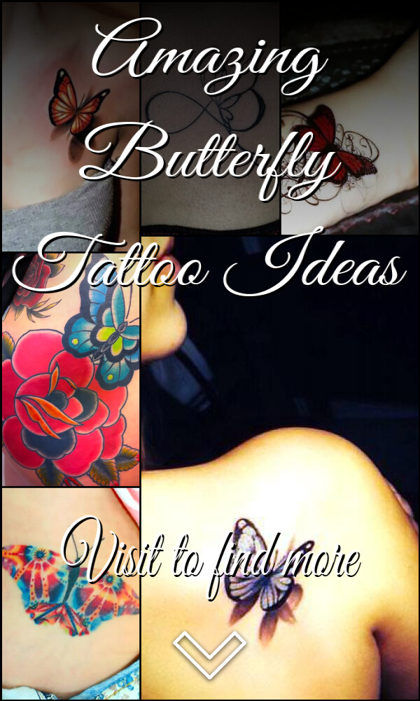 Amazing Butterfly Tattoo Ideas