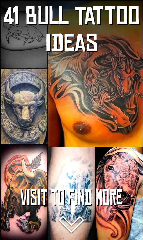 41 Bull Tattoo Ideas