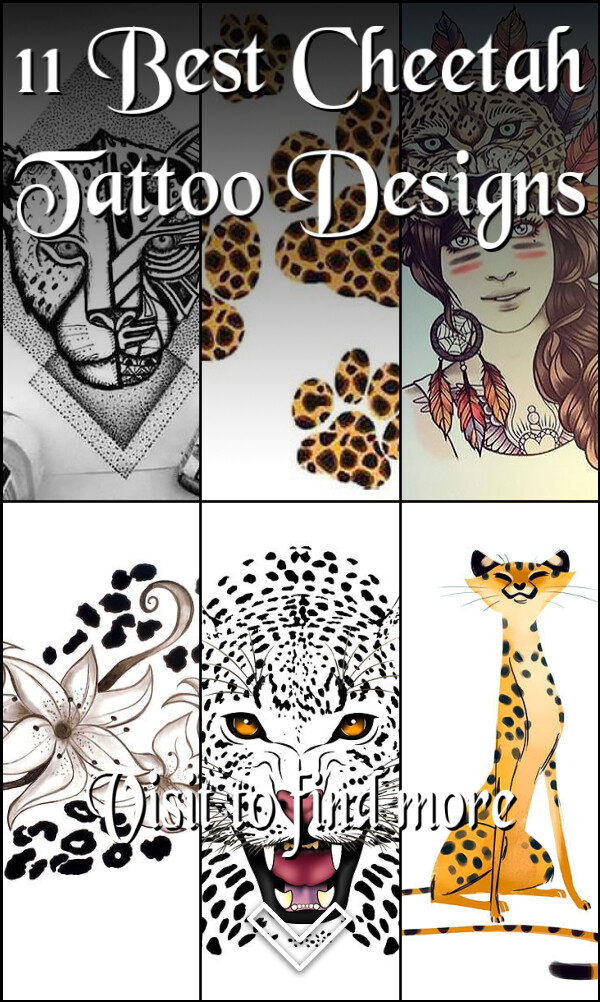 11 Best Cheetah Tattoo Designs