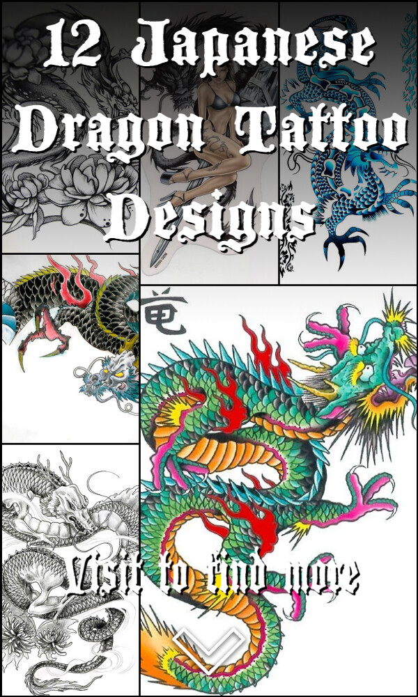 12 Japanese Dragon Tattoo Designs