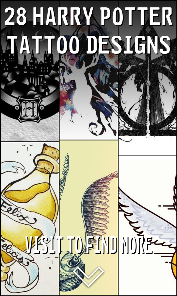 28 Harry Potter Tattoo Designs