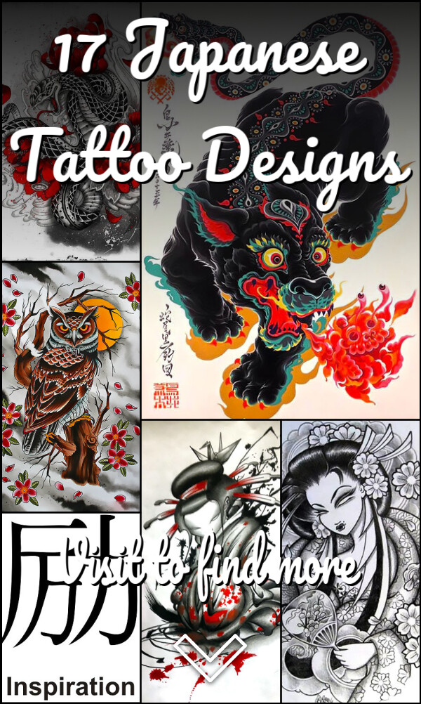 17 Japanese Tattoo Designs