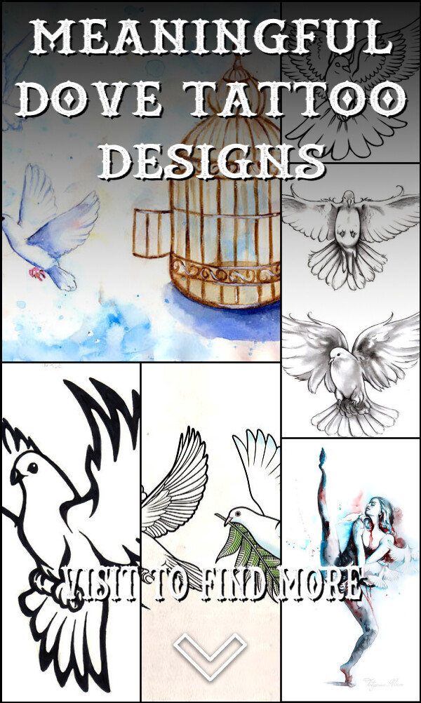 19 Meaningful Dove Tattoo Designs