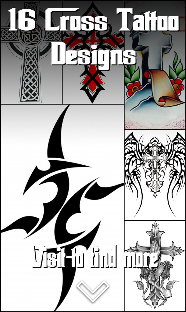 16 Cross Tattoo Designs