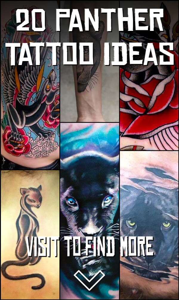 20 Panther Tattoo Ideas