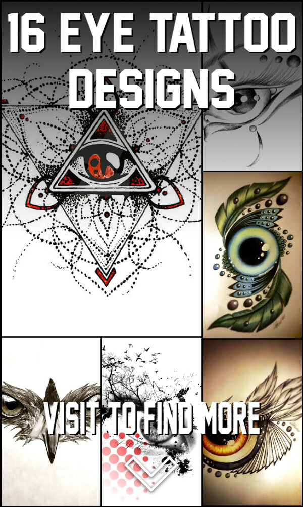 16 Eye Tattoo Designs