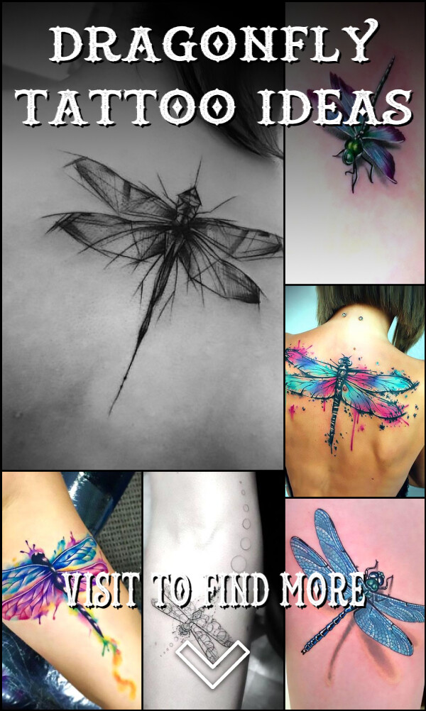 22 Dragonfly Tattoo Ideas