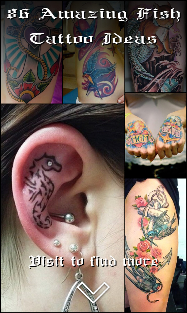 86 Amazing Fish Tattoo Ideas
