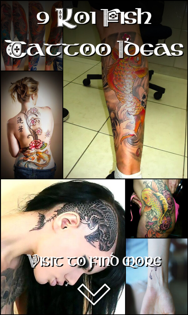 9 Koi Fish Tattoo Ideas