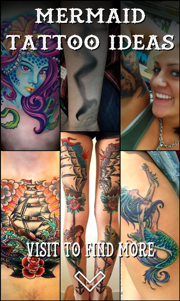 7 Mermaid Tattoo Ideas