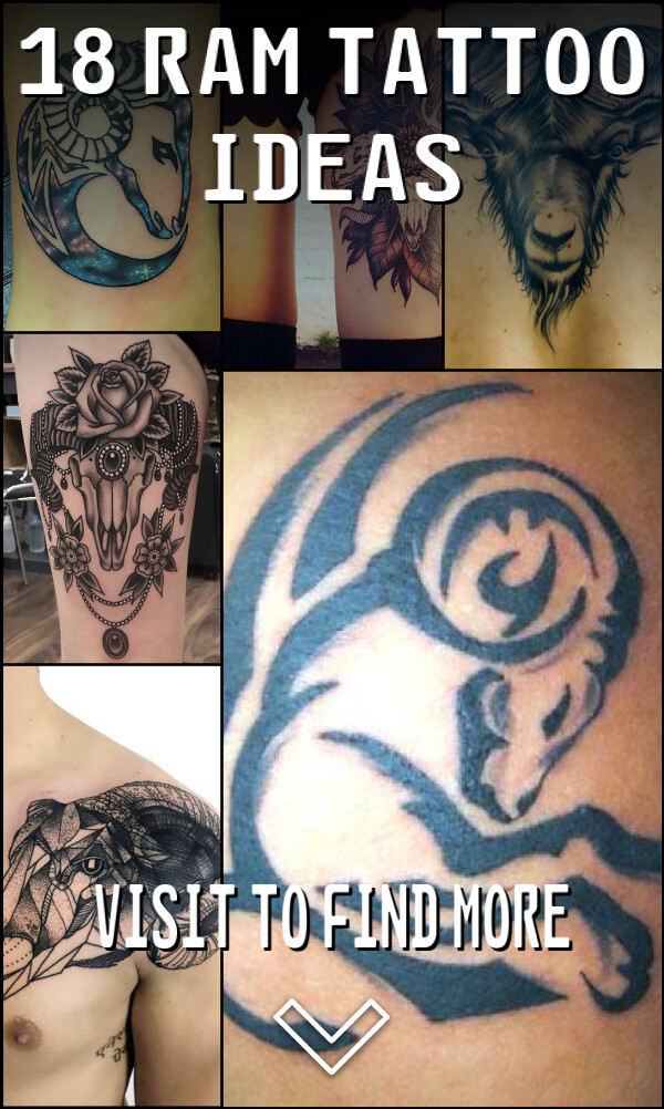 18 Ram Tattoo Ideas