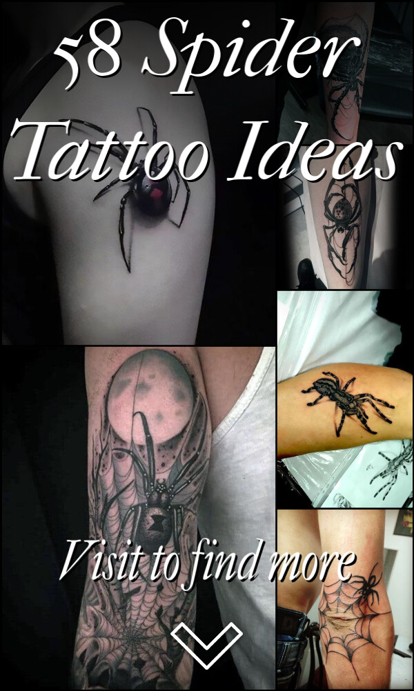 58 Spider Tattoo Ideas