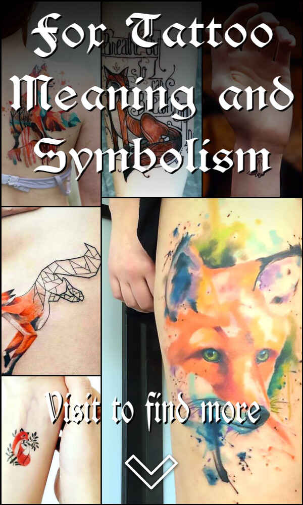 Fox Tattoo Meaning and Symbolism