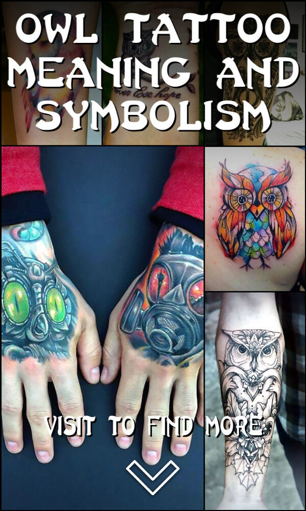 Owl Tattoo Meaning and Symbolism