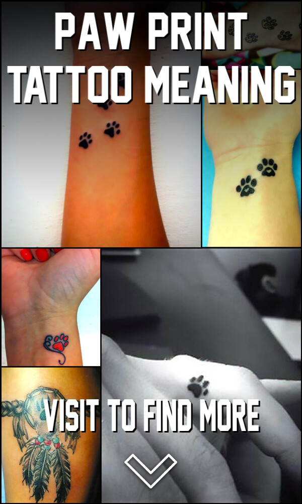 Paw Print Tattoo Meaning