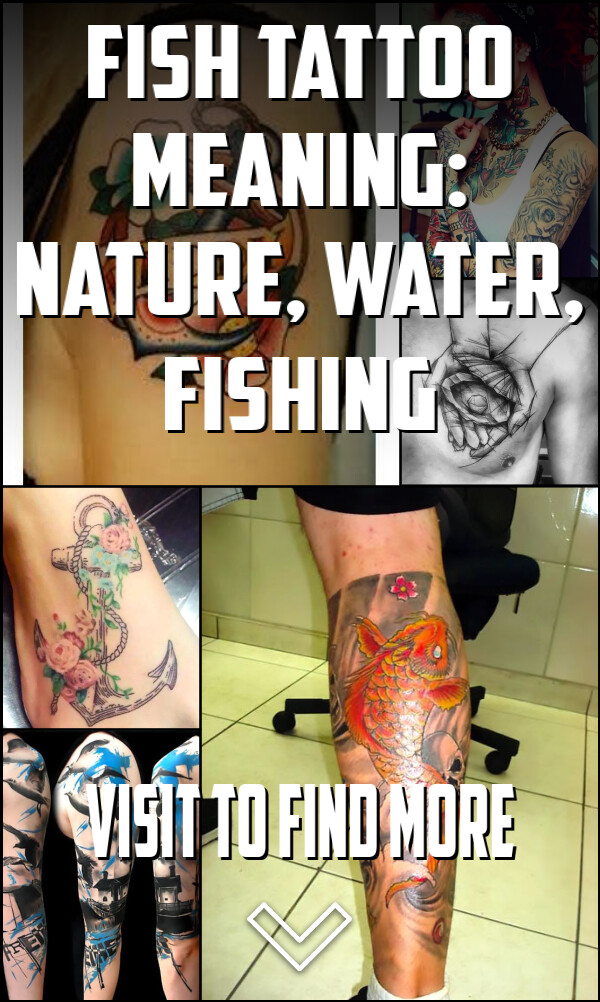 Fish Tattoo Meaning: Nature, Water, Fishing