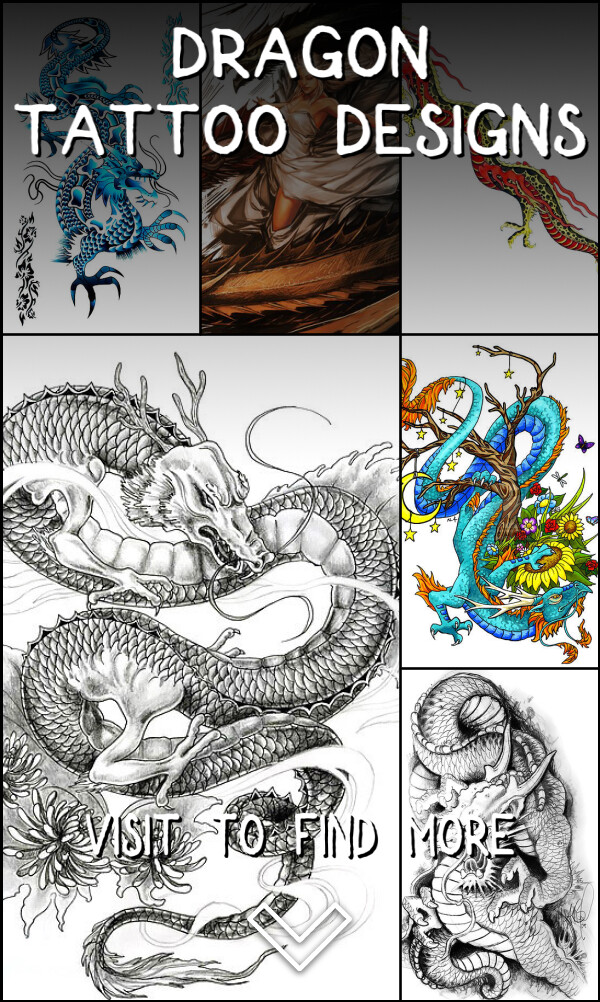 40 Dragon Tattoo Designs