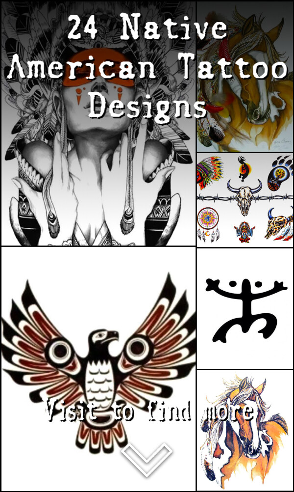 24 Native American Tattoo Designs