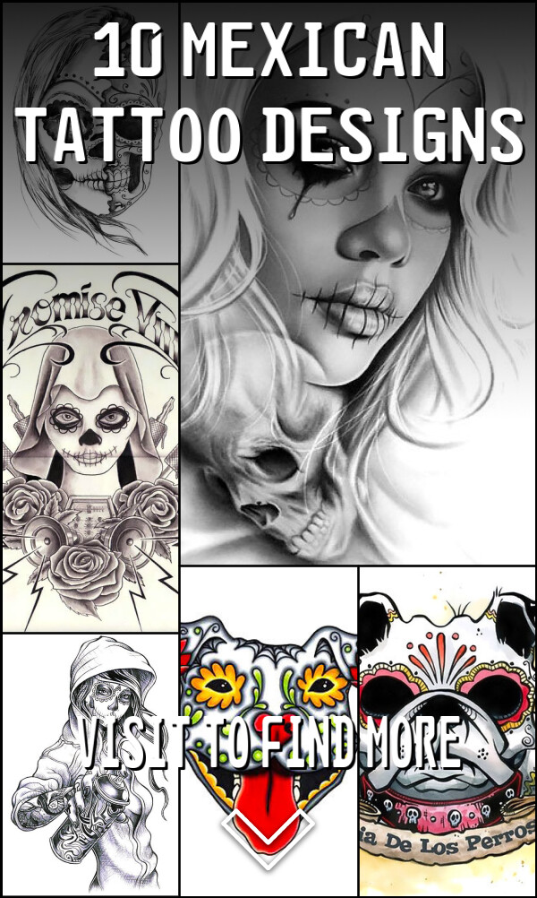 10 Mexican Tattoo Designs