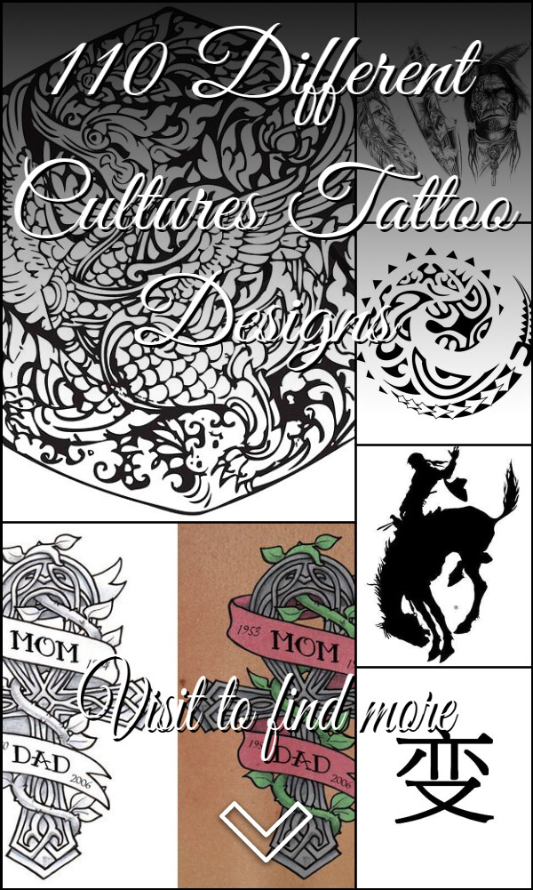 110 Different Cultures Tattoo Designs