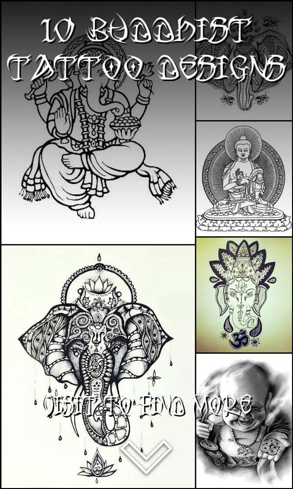 10 Buddhist Tattoo Designs