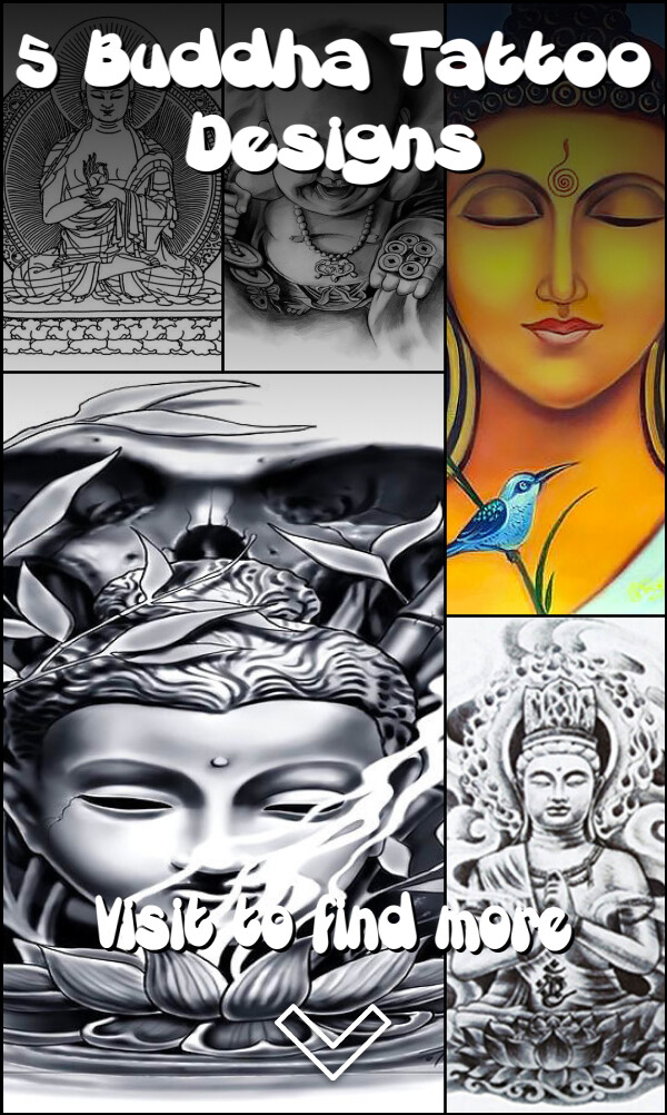 5 Buddha Tattoo Designs
