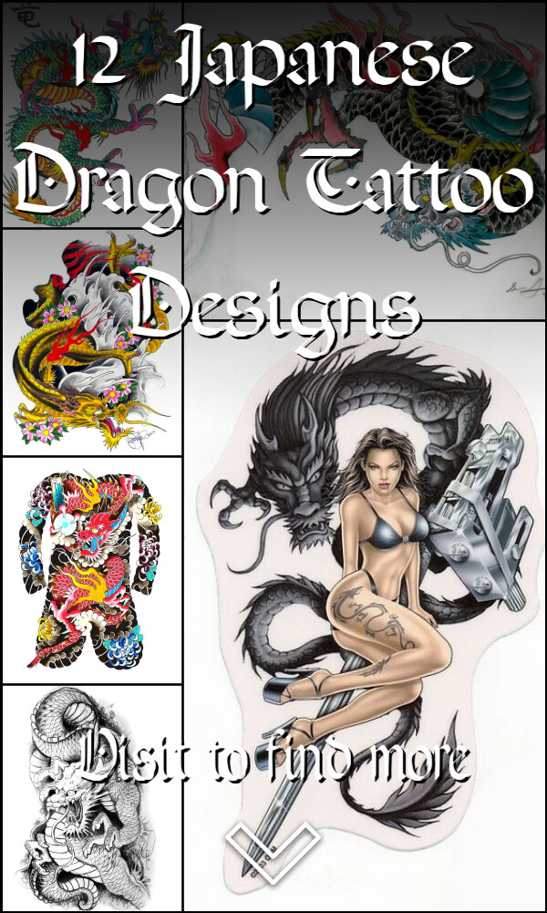 12 Japanese Dragon Tattoo Designs