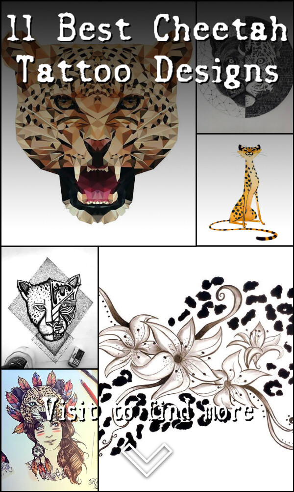 11 Best Cheetah Tattoo Designs