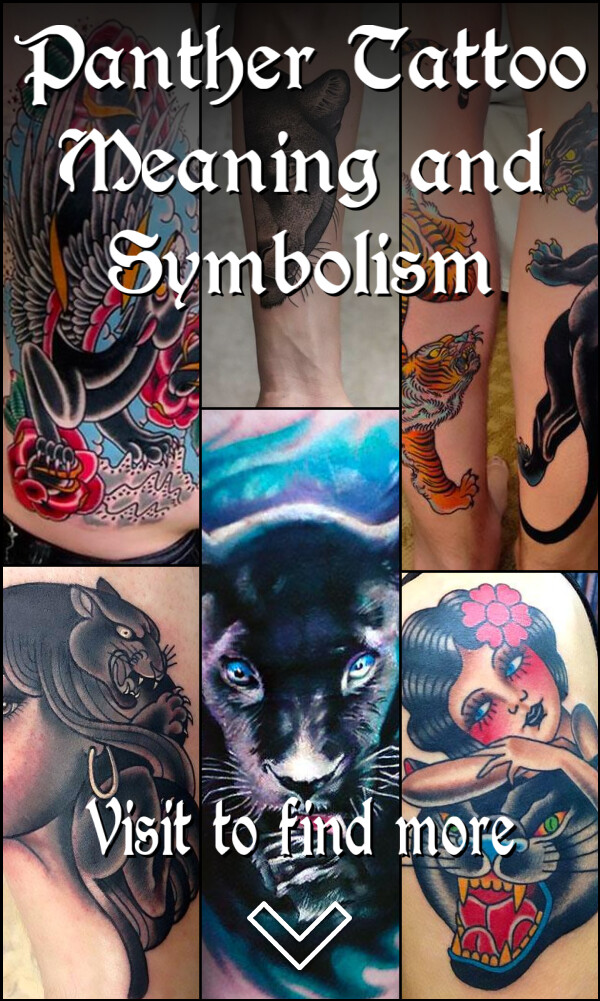 Panther Tattoo Meaning and Symbolism