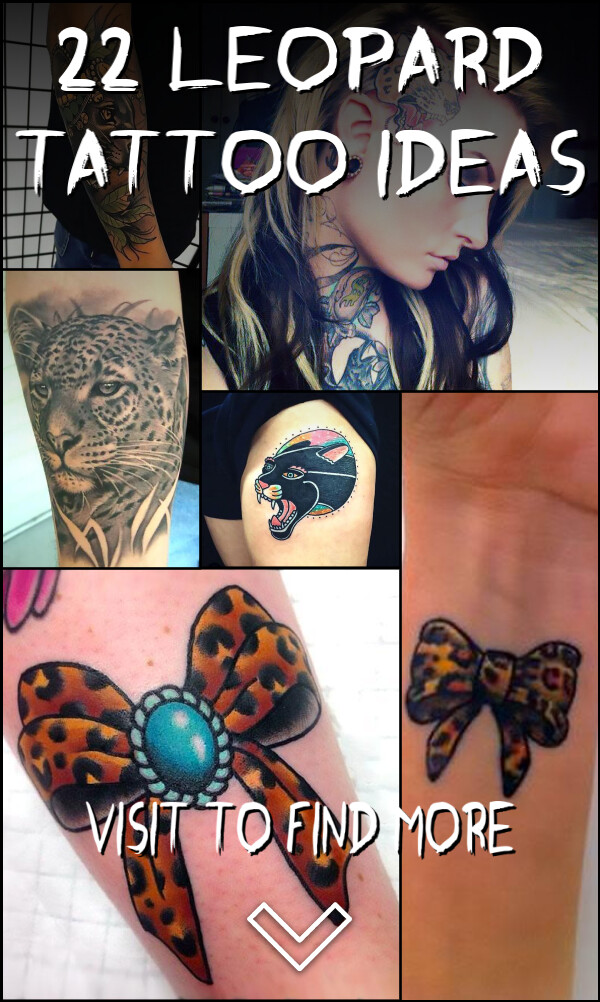 22 Leopard Tattoo Ideas