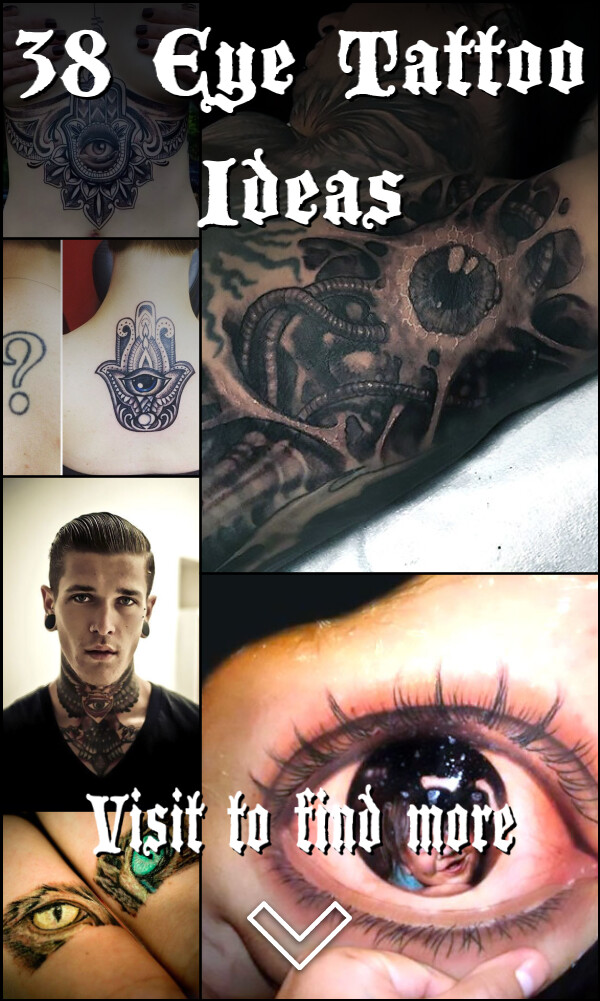 38 Eye Tattoo Ideas