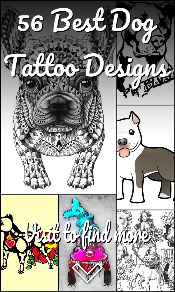 56 Best Dog Tattoo Designs