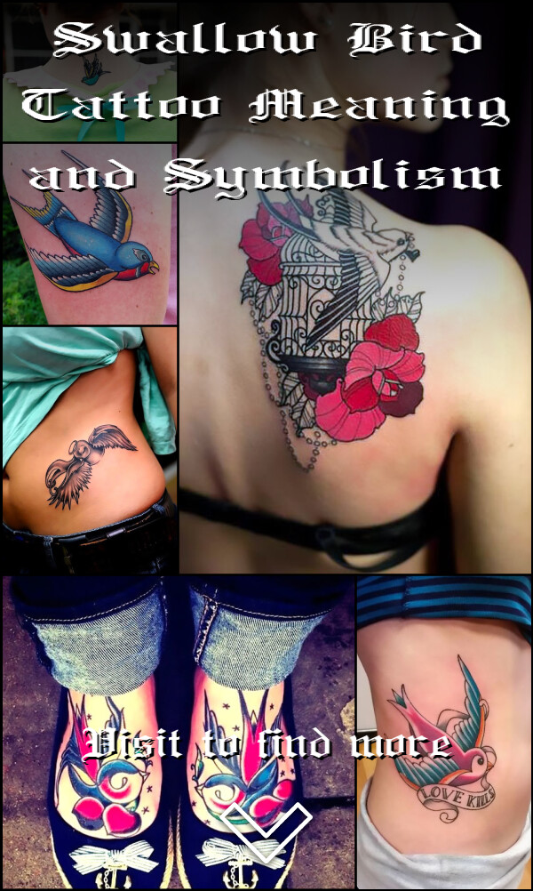 Swallow Bird Tattoo Meaning and Symbolism
